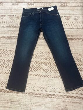 Hollister Men's Dark Indigo Straight Jeans
